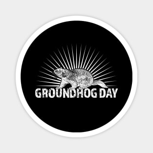 Groundhog Day Magnet